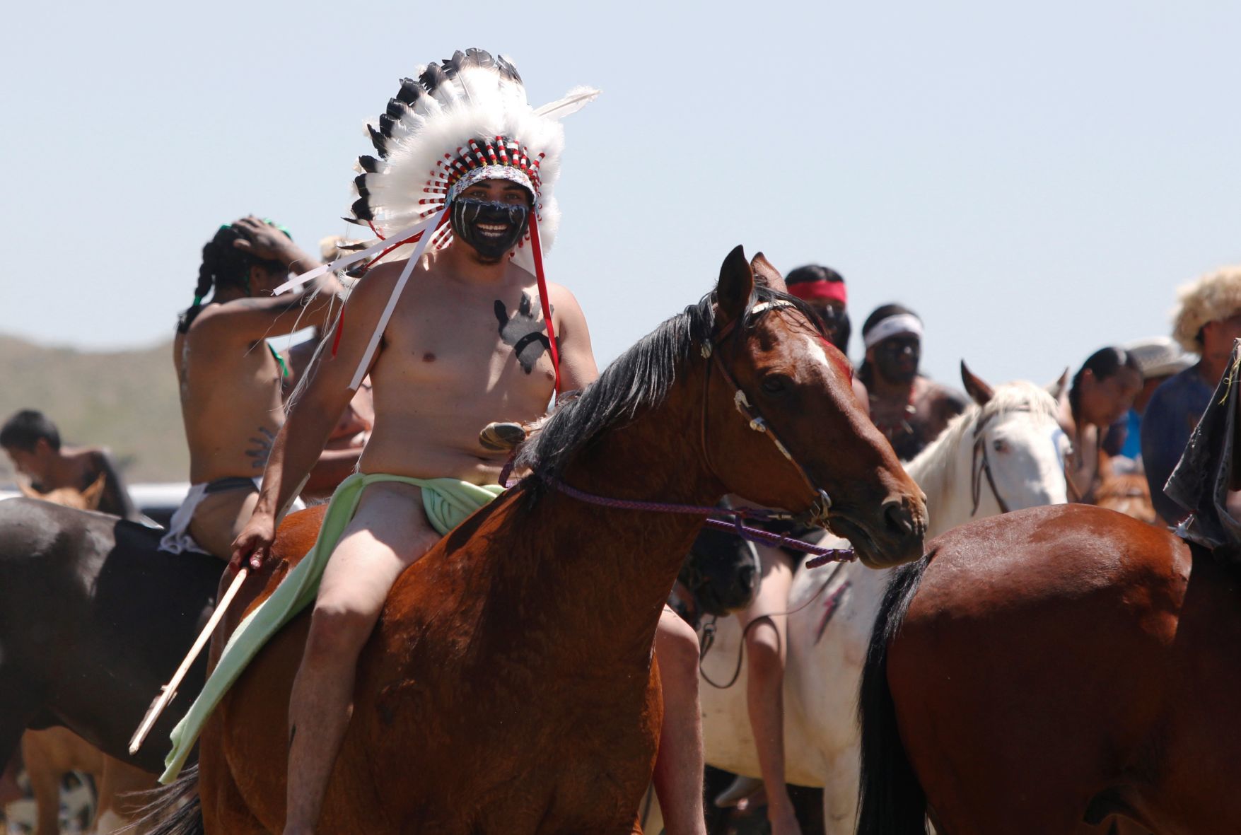 Custer Reenactment